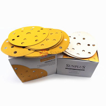 Gold Velcro Aluminum Oxide Abrasive Discs
